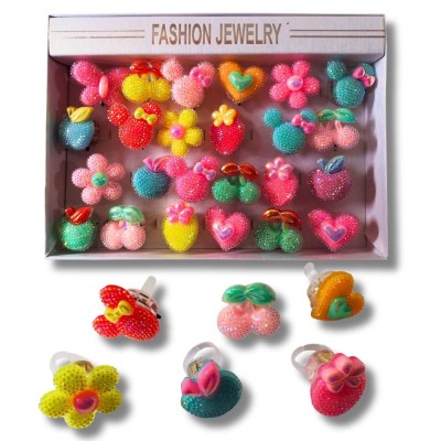 Set de Anillos Luminosos Brillantitos 24 Piezas