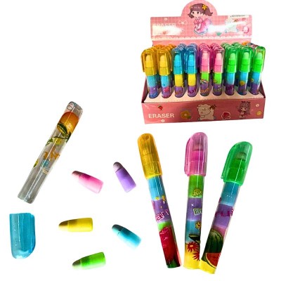 Set de Borradores Rocket con Estilo Frutas