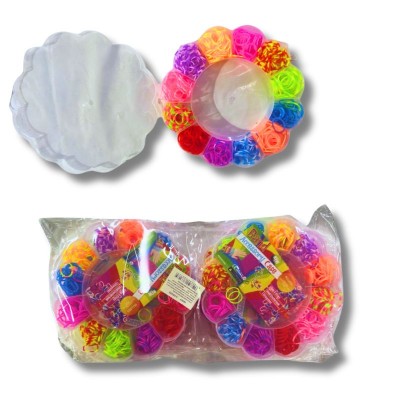 Ligas Creativas para Pulseras Flor
