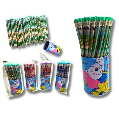 Bote de Lápices Coloridos Candy Bear