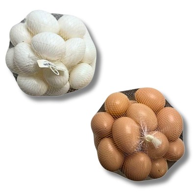 Set de Huevos Plásticos para Decoración