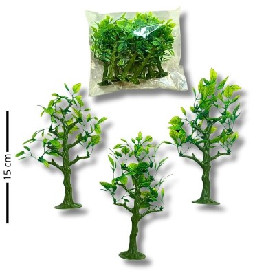 Set de Árboles en Miniatura para Modelismo