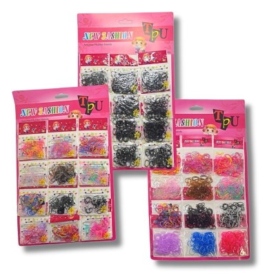 Set de Ligas Maruchita de TPU en Colores Variados