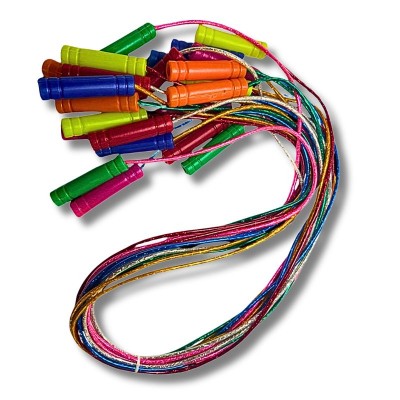 Set de Sogas Brillantes en Colores Vibrantes