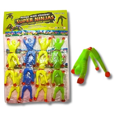 Juguete Maromero Spider en Tarjeta - 12 Unidades