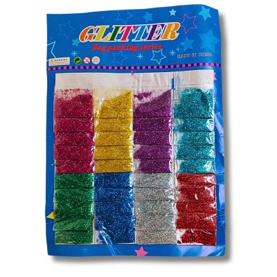 Pack de Diamantina en Cartera – Colores Variados