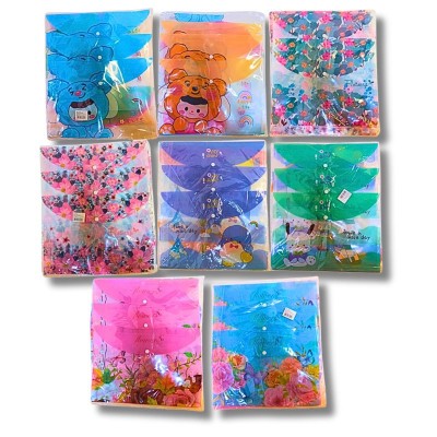 Carpeta Plástica Decorada – Docena