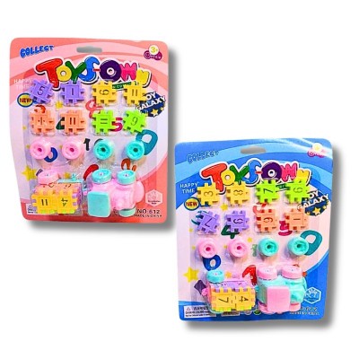 Camioncito infantil con bloques