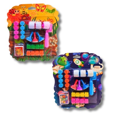 Sellitos de figuras con rodillo