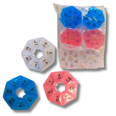 Pastillero organizador semanal