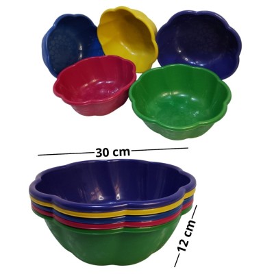 Palangana decorativa floral