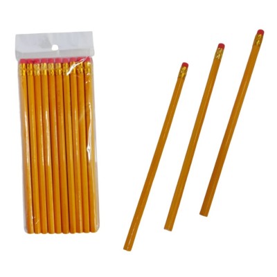 Lápiz HB amarillo - set de 10 para oficina y estudio