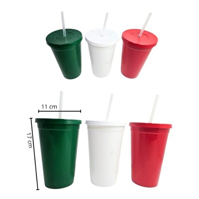 vasos tricolor