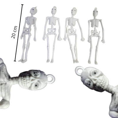 esqueleto de plastico