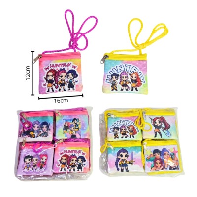 monederos cuadrados con diseños