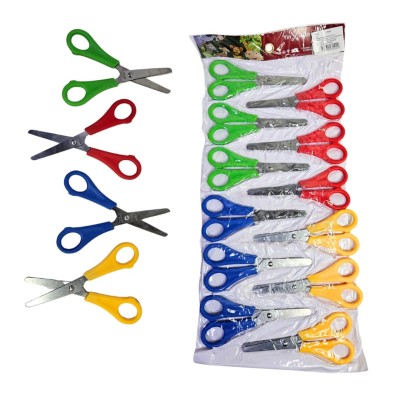 tijera escolar de colores