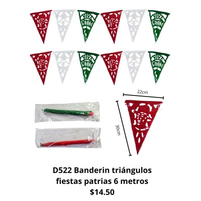 banderin triangulos