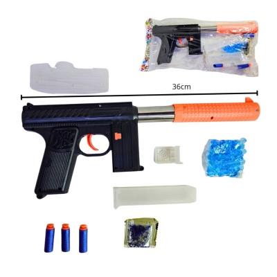 pistola larga con recarga