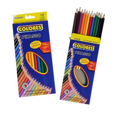 Colores punta gruesa
