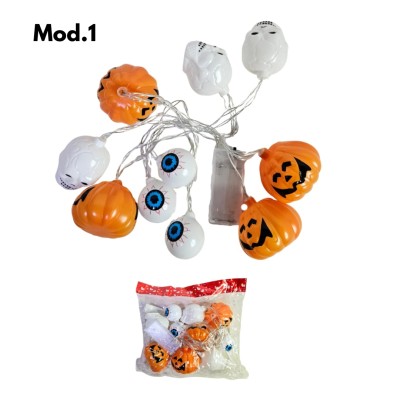 serie de luz con diseño halloween